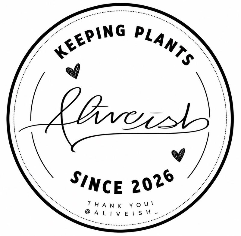 alive-ish stamp: keeping plants since 2026